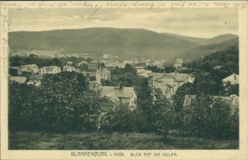 Ansichtskarte Blankenburg Blick auf die Villen  (Nr.9401)