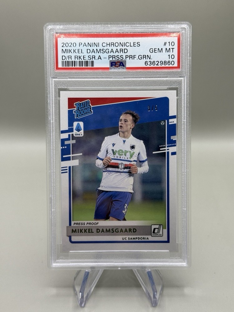 2020-21 Panini Chronicles - Donruss Serie A #10 Mikkel Damsgaard (RC)