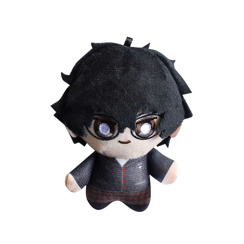 Anime Amamiya Ren Joker Doll Keychain Yu Narukami Anime Plush Toys Pendants Gift