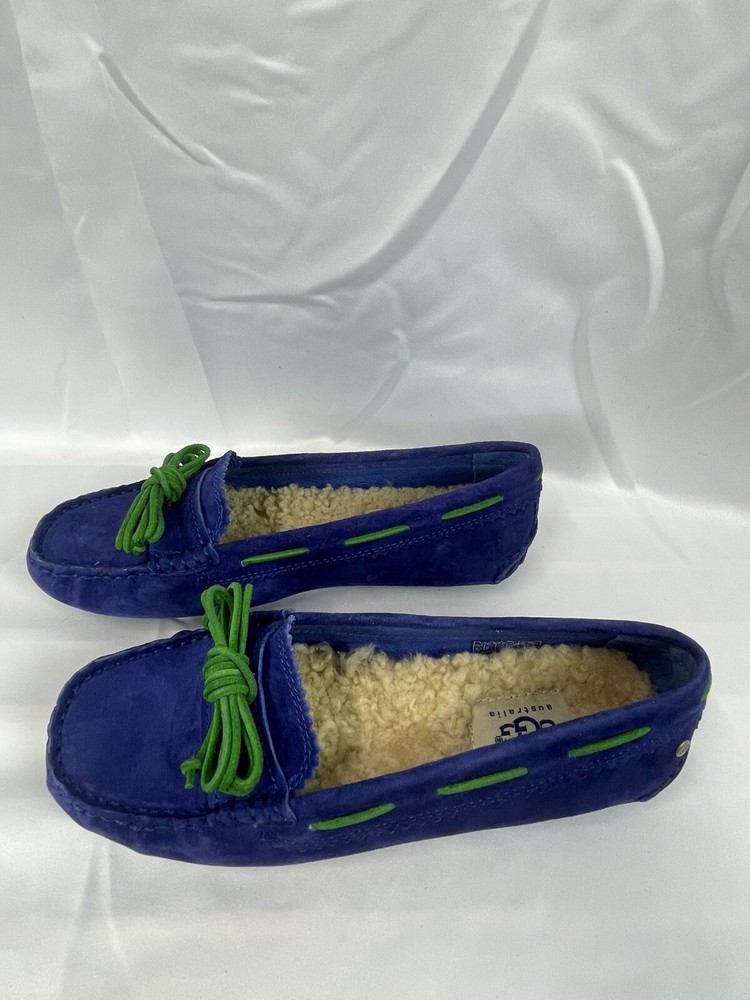 Clearance sale: UGG Australia Women MEENA slipper  blue  SIZE 5.5-image