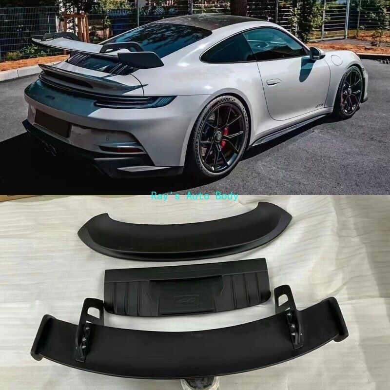 Porsche 911 992 Carrera FRP GT3 Style Rear Trunk Spoiler Unpainted