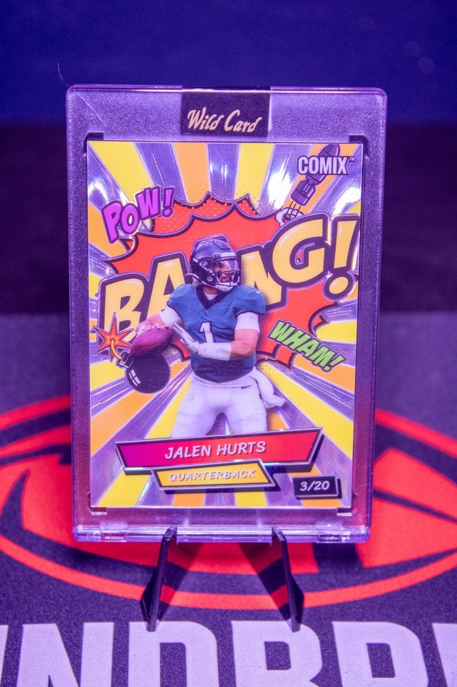 2025 Wild Card Comix Jalen Hurts 3/20 NM