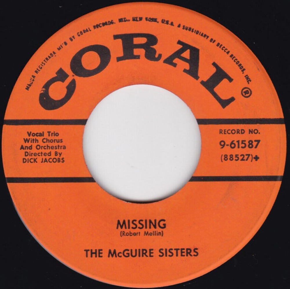 The McGuire Sisters* - Tell Me Now (7