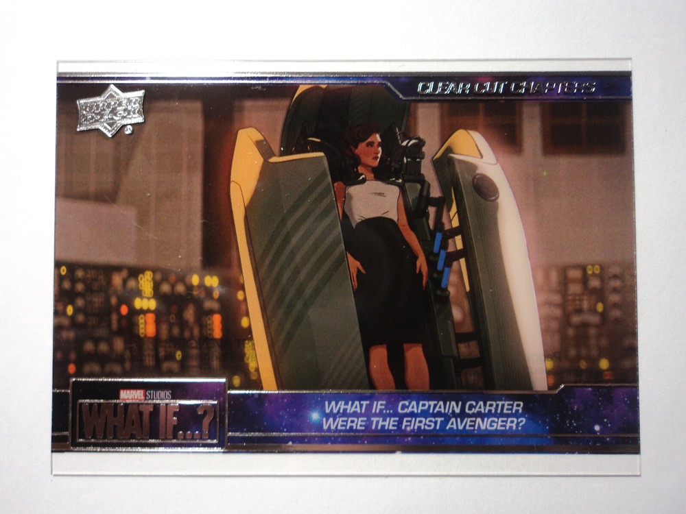 2023 Upper Deck Marvel What If Clear Cut Chapters Episode 1 Card #1