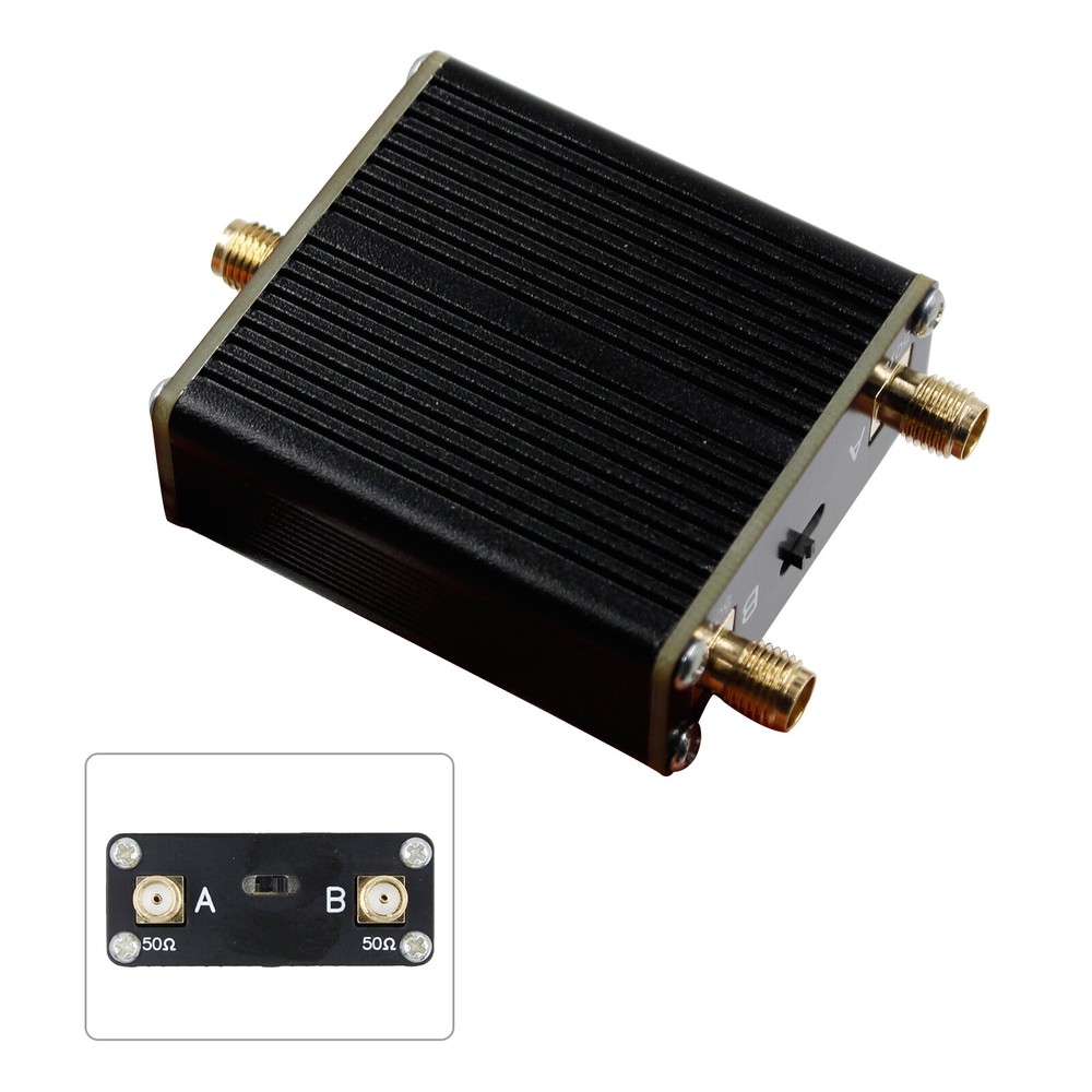 10W 1-to-2 Antenna Switch RF Switch High-Frequency Switch Manual Switch DC500MHz