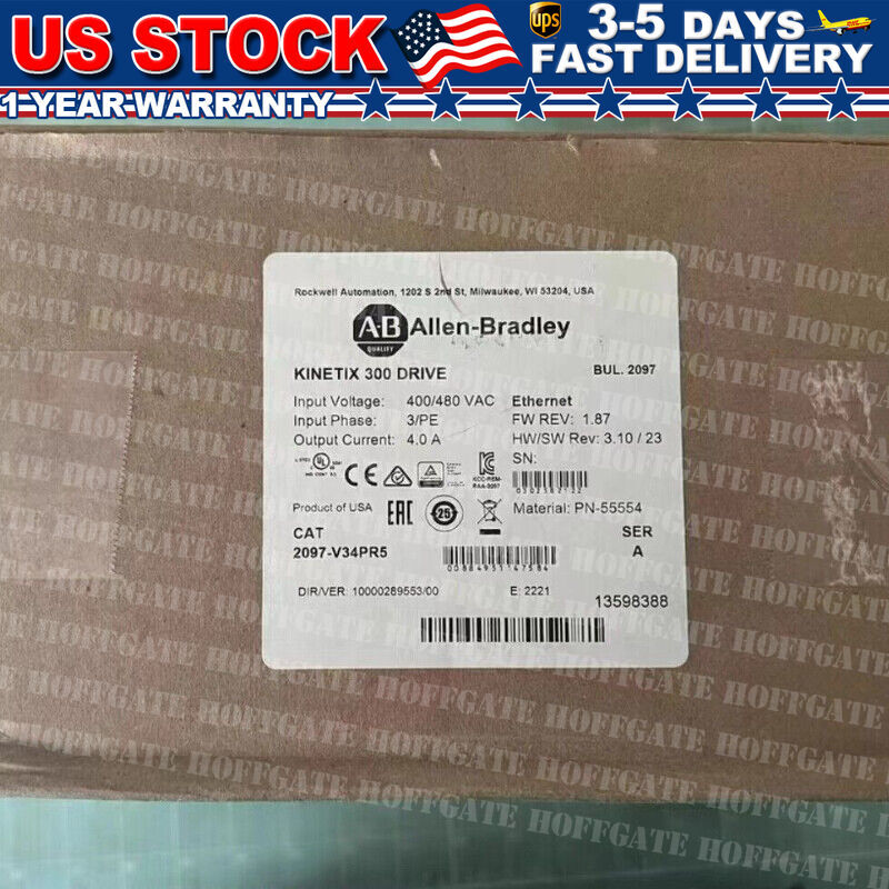 2097-V34PR5 New Factory Sealed AB 1 YEAR WARRANTY FAST DELIVERY 1PCS VERY GOOD-image