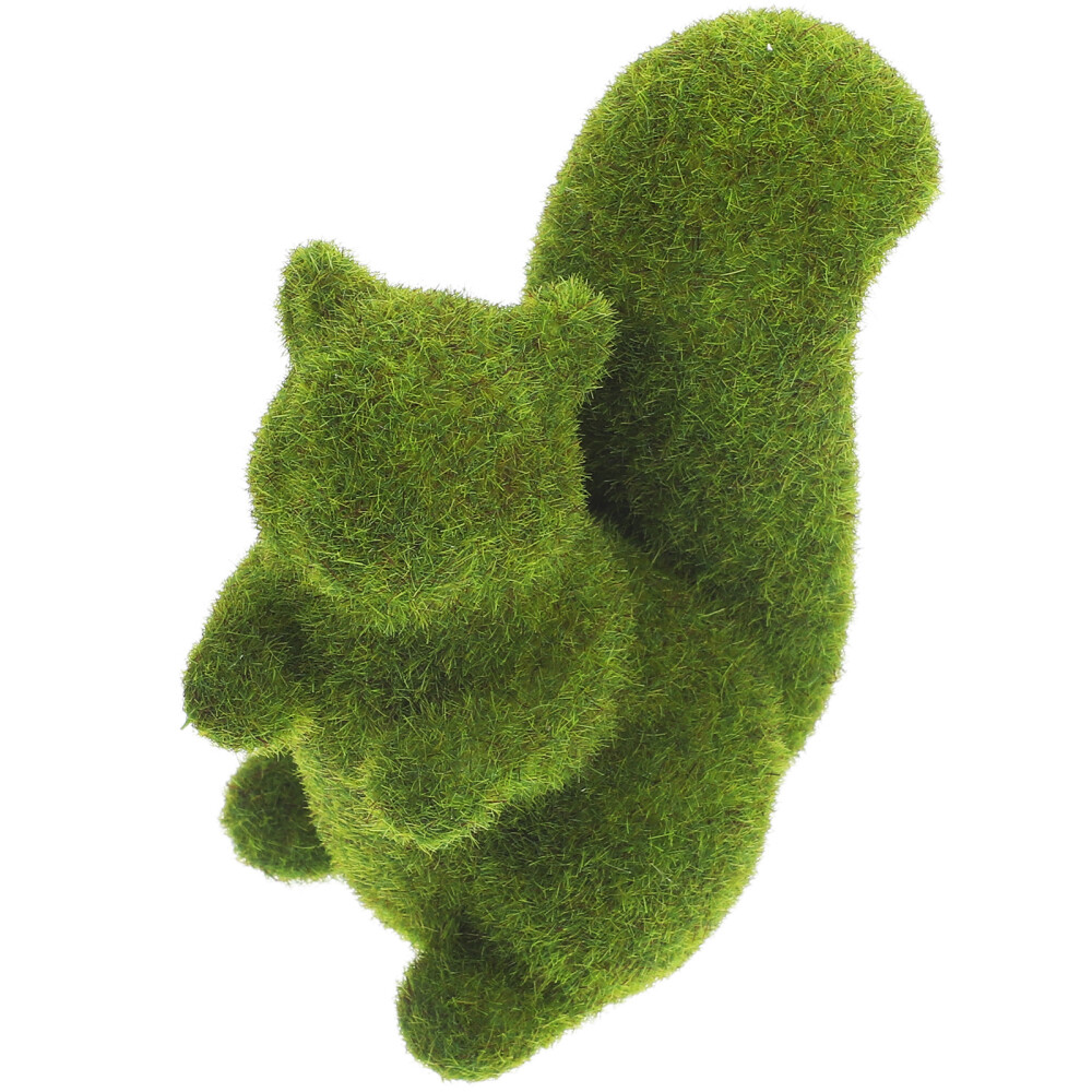 Stone Squirrel Statues for Garden Green Toperry Animal Rabbit Child