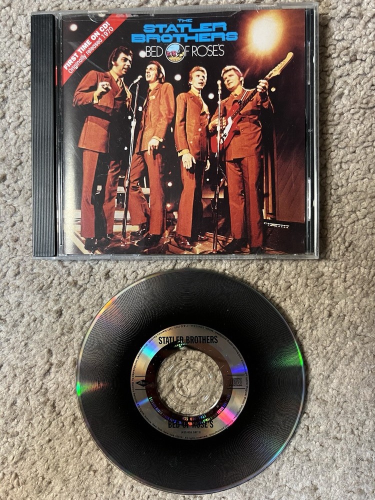 The Statler Brothers Bed Of Rose’s - 1st Time On Cd 1997 Mercury 422-826 247-2