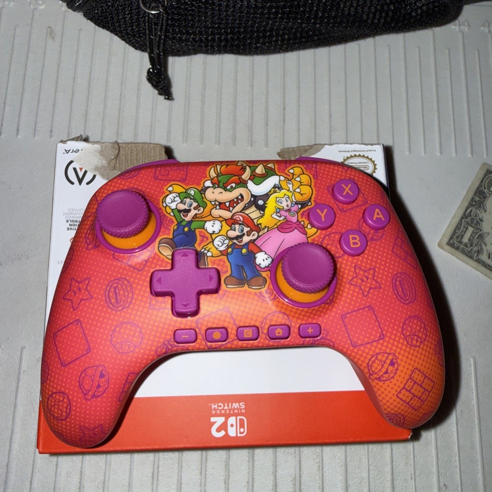 PowerA Nintendo Switch 2 Advantage Wireless Controller - Mario & Friends