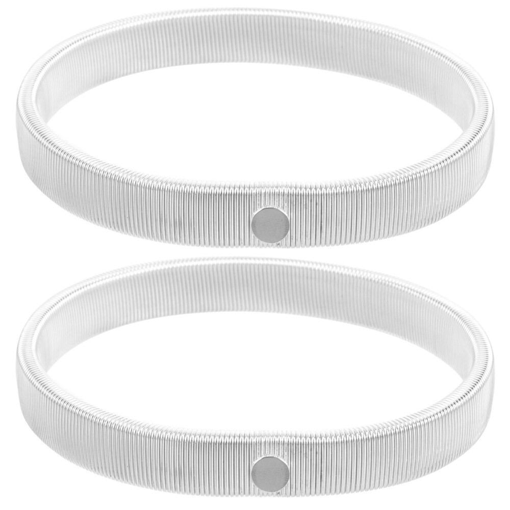 2 Pcs Collar Sleeve Stays Men Bracelet Bracelets for Miss