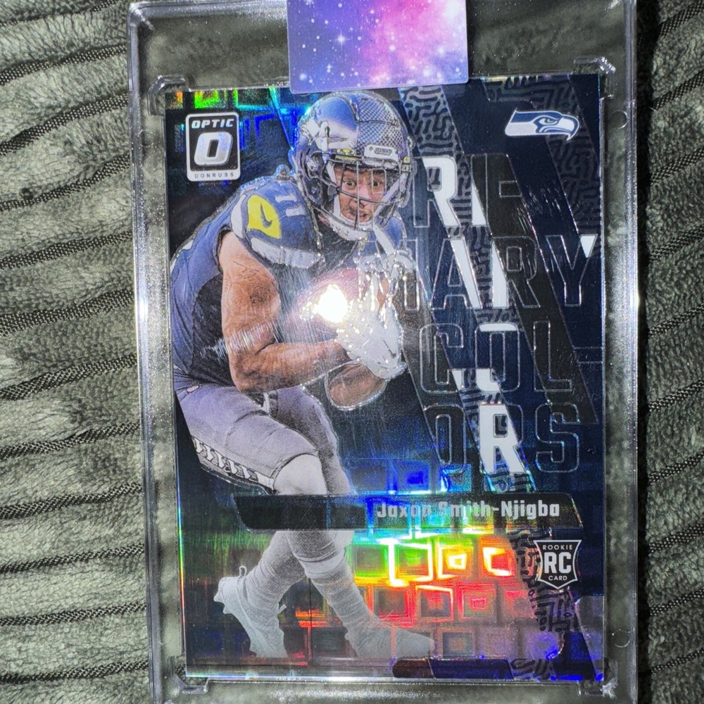 2023 Panini Optic Primary Colors Autograph Jaxon Smith-Njiba #11/25