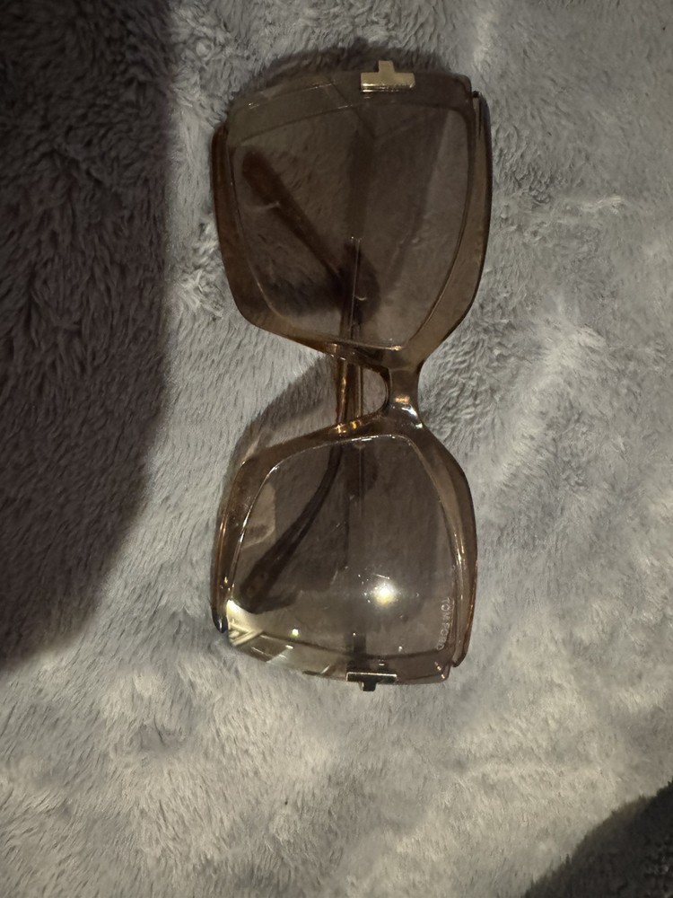 Tom Ford Dahlia 02 FT0648 01B Women's Brown Smoke Gradient Sunglasses