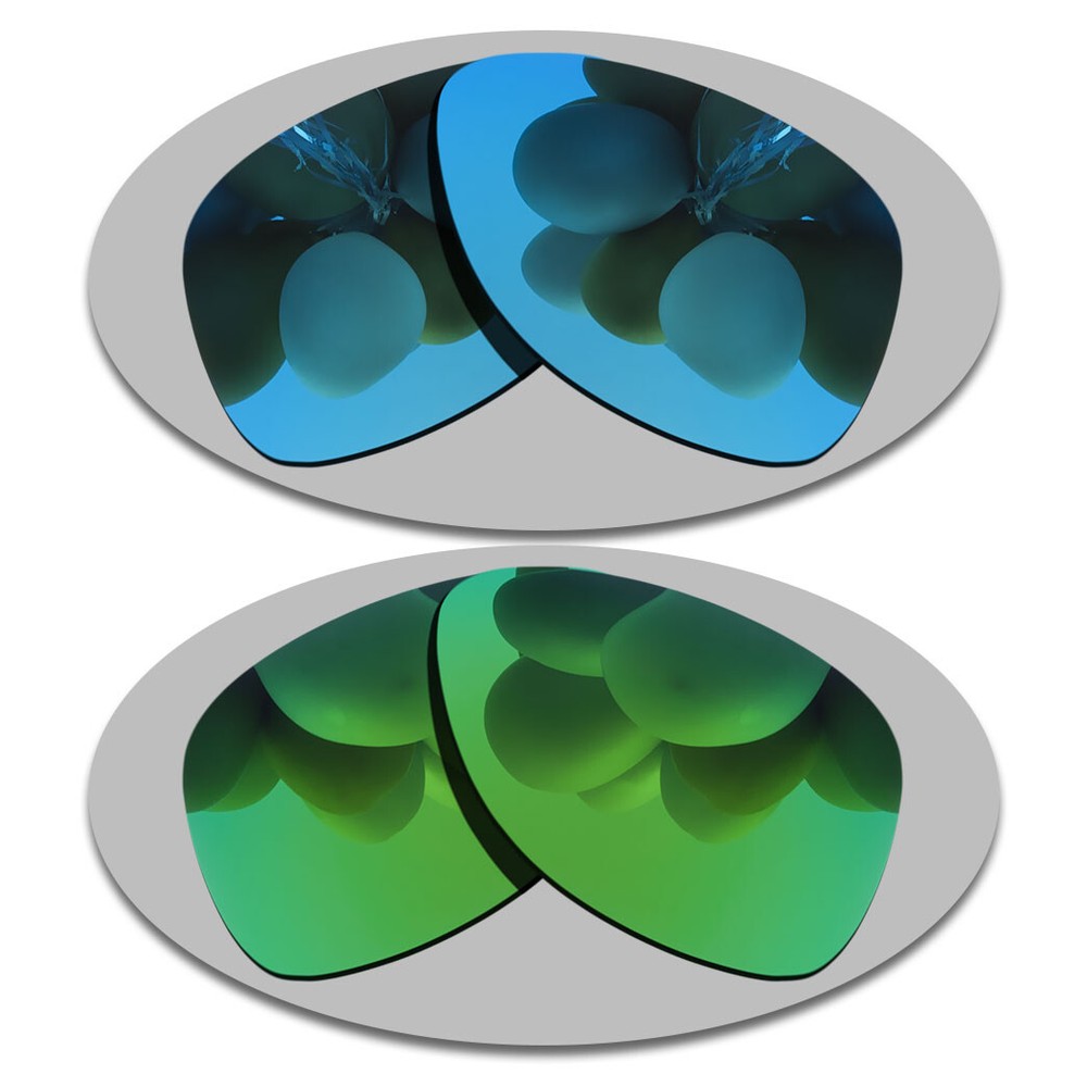 Sky Blue Green Anti-Scratch Polarized Lenses for Oakley Dispatch 2