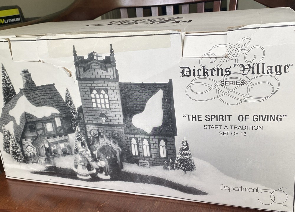 Dickens Spirit of Giving 13-Piece Set by Dept 56