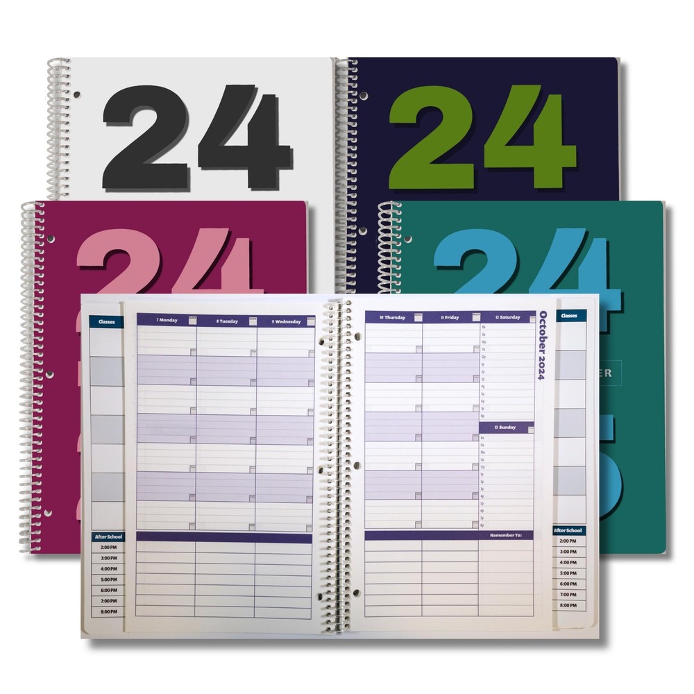 Order Out Of Chaos 2024-2025 Academic Planner Daily Weekly & Monthly Time Man...