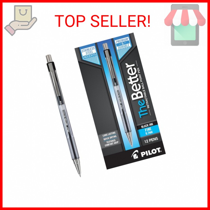 PILOT Pen 30000 The Better Ball Point Pen Refillable & Retractable Ballpoint Pen