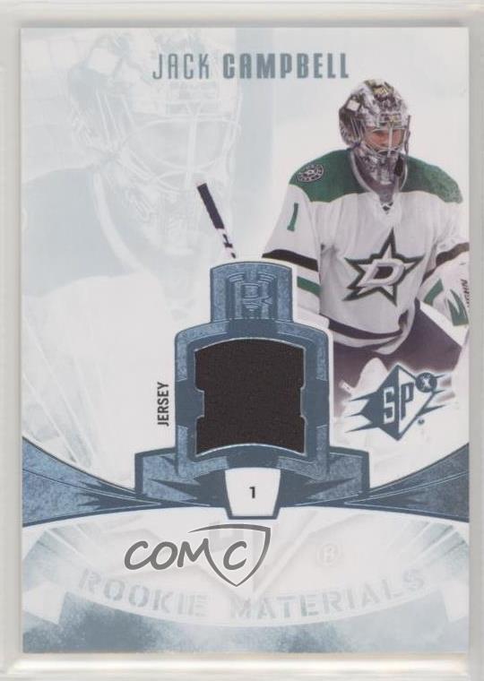 2013-14 SPx Rookie Materials Jack Campbell #RM-JC Rookie RC