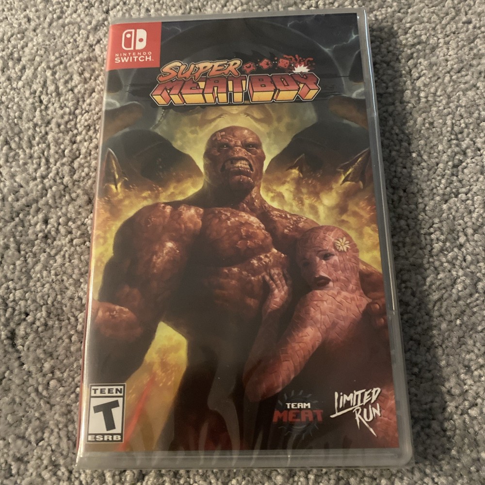 Super Meat Boy -- Standard Edition (Nintendo Switch, 2019) New/Sealed