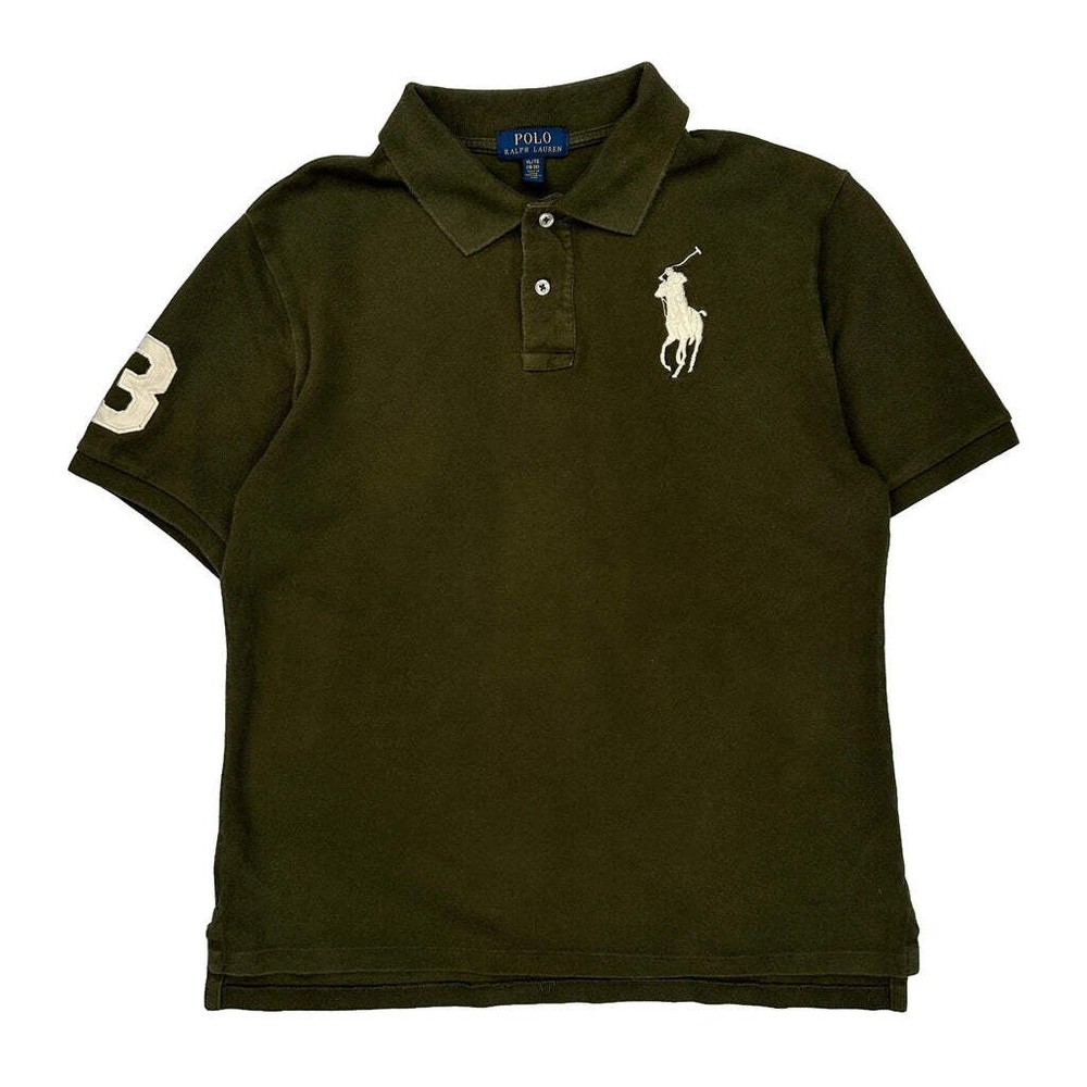 18-20 Polo By Ralph Lauren Polo Shirt - XL Green Cotton