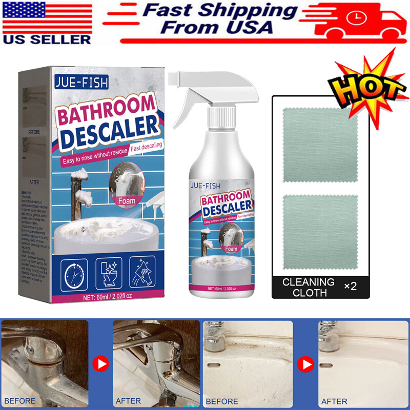 5-in-1 Powerful Bathroom Foam Cleaner for Stubborn Stains & Limescale 2024
