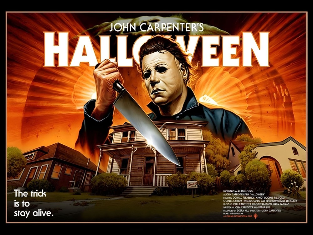 HALLOWEEN 1978 Quad poster print 30x40