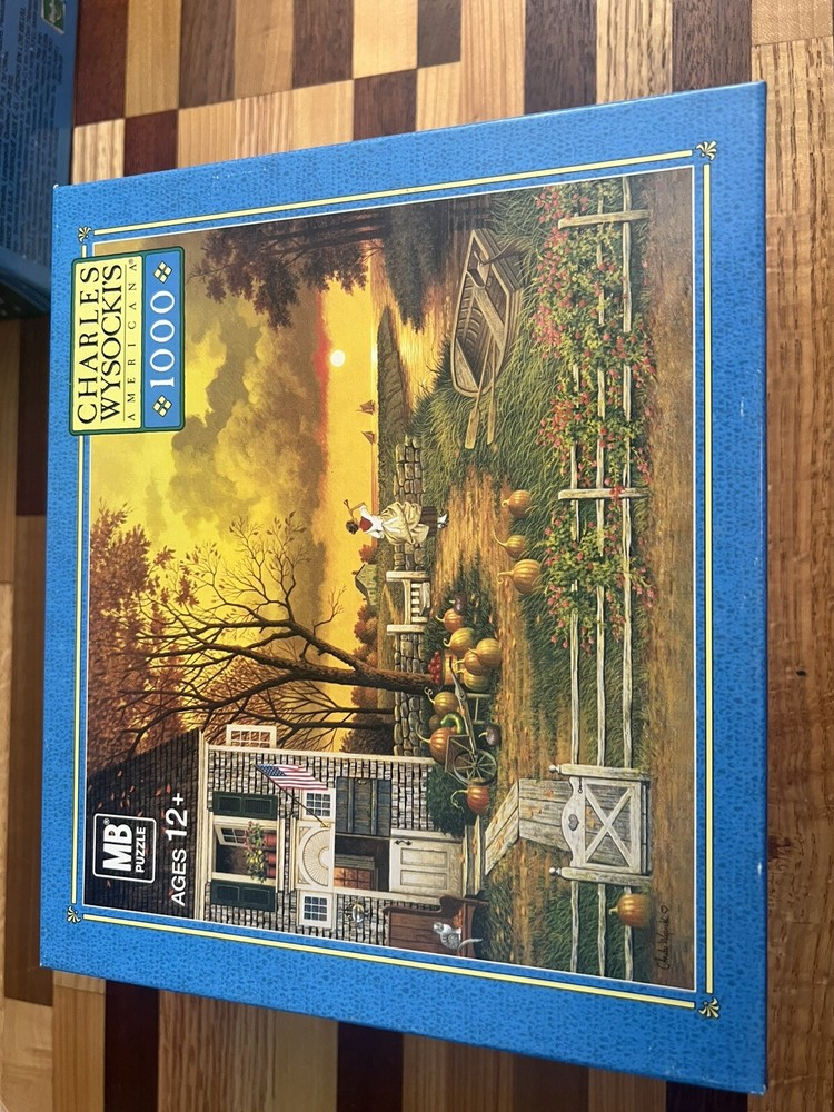 Charles Wysocki Americana Supper Cell Puzzle SEALED