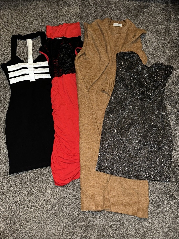 Womens Clothing Bundle Size 6 X 4 Piece Dresses Mixed Brands / Patterns
