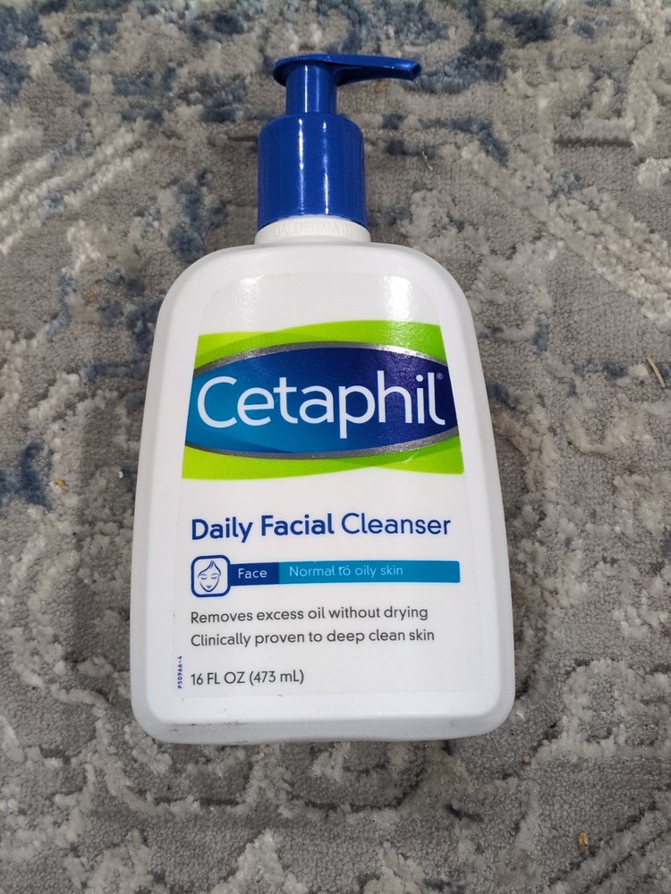 Cetaphil Daily Facial Cleanser - 16oz   Normal To oily Skin