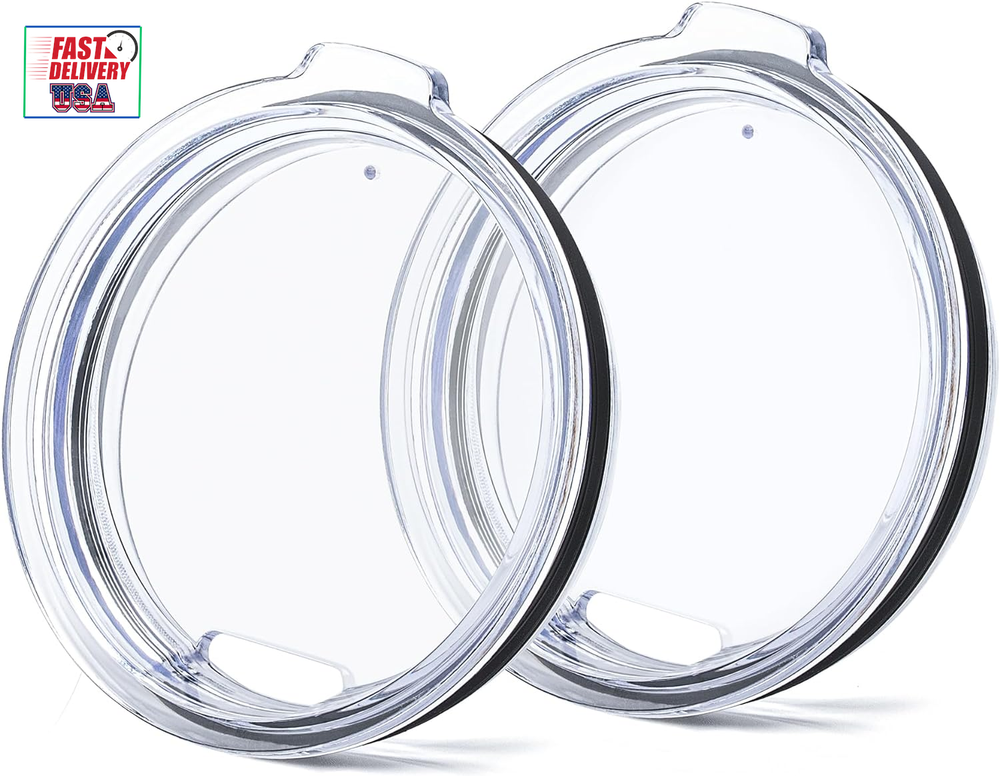 2 Pack 30 Oztumbler Lids for Yeti Rambler, Ozark Trail and More Travel Mugs, Spl
