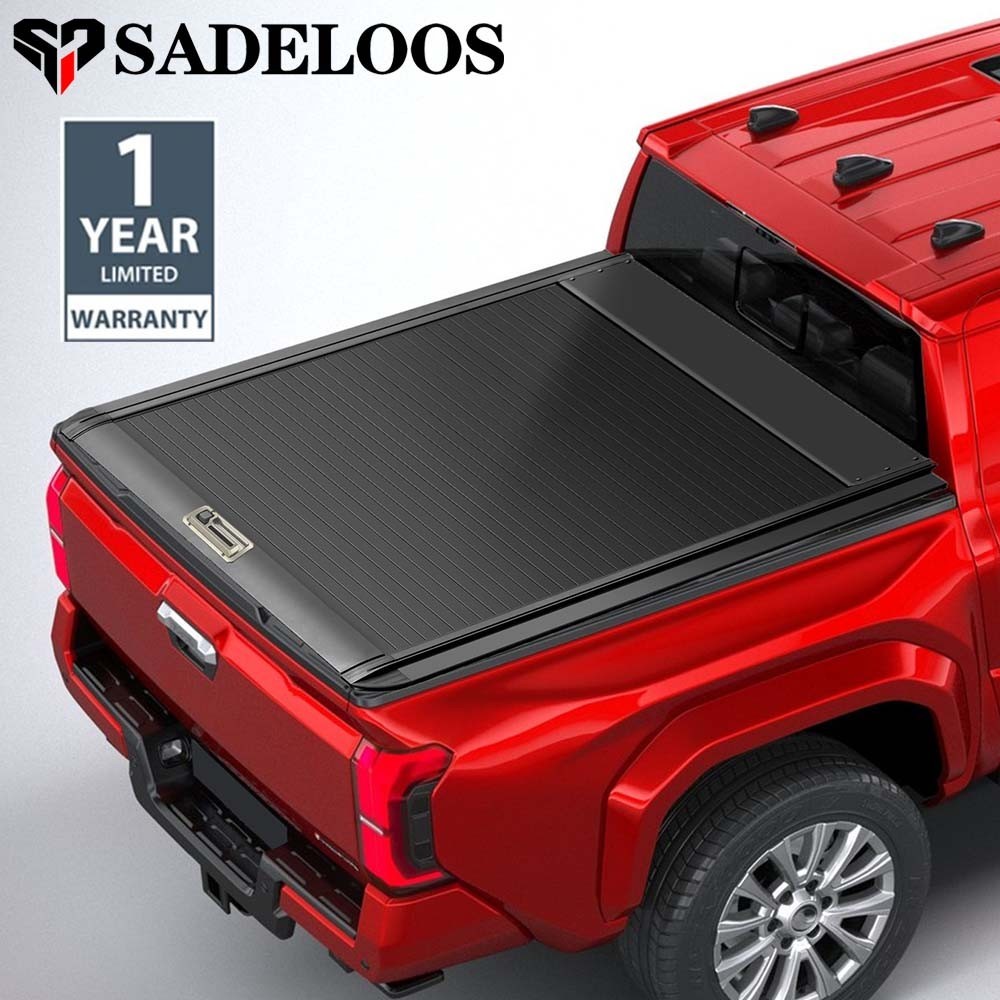 5FT Retractable Truck Bed Cover Hard Tonneau Cover For Toyota Tacoma 2015-2025