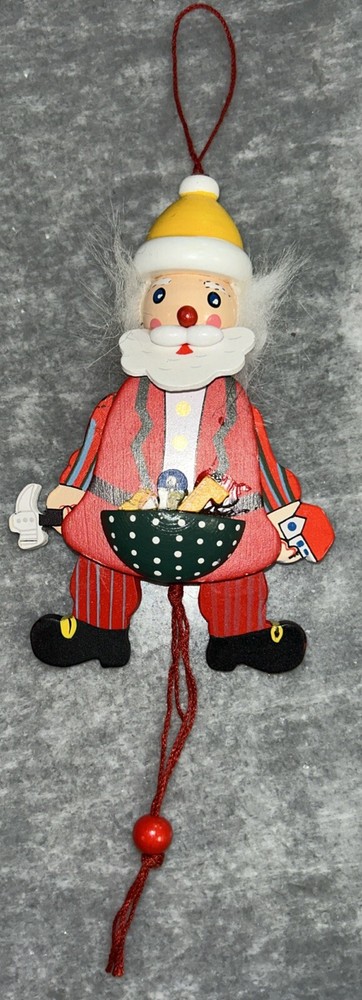 Vintage Wood Christmas “Workshop Santa