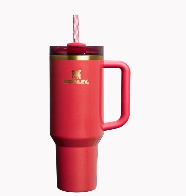 Scarlet Tinsel Quencher H2.O Flowstate Tumbler 40 Oz  Limited Edition