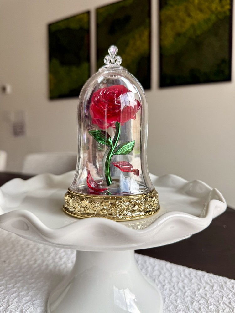 Bath & Body Works Disney Princess Belle Rose Wallflower Nightlight Plug-In