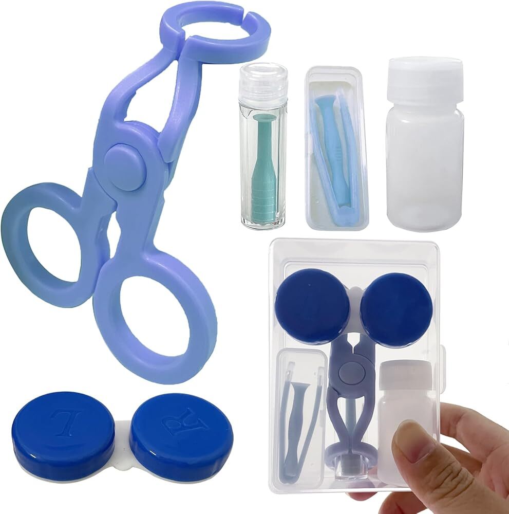Contact Lens Applicator Tool, Color Contact Lenses Wearing Aids, Eye Opener f...