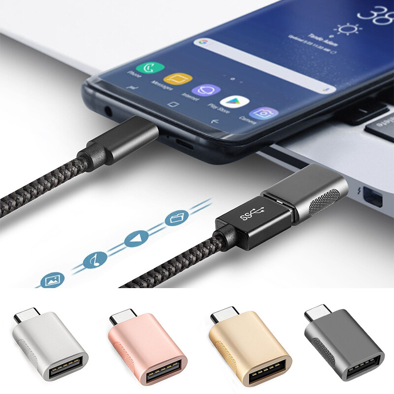 USB C Female to USB A Male Adapter 3.1 Gen 1 Converter