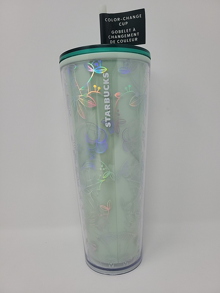 Starbucks Color Changing Venti Tumbler 24oz Travel Cup DA16
