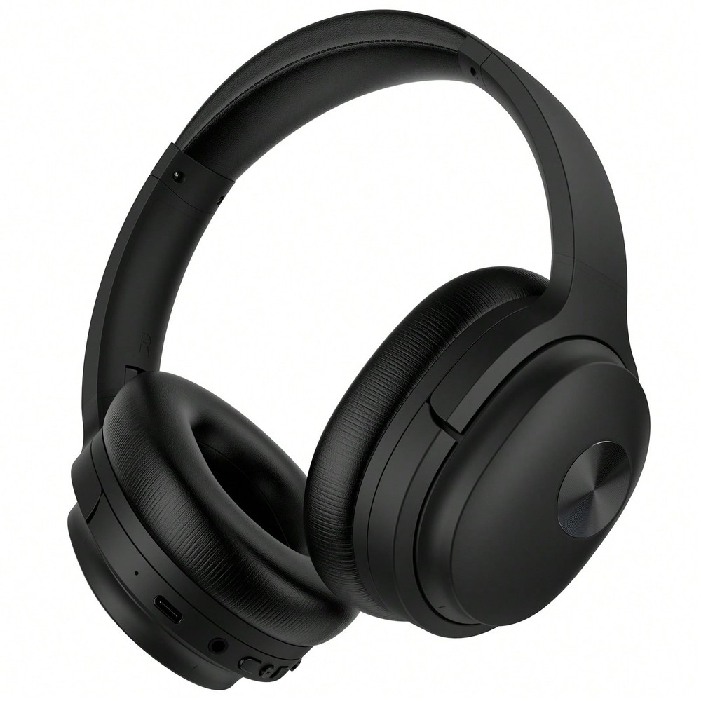 Hybrid ANC Wireless Headphones with Over-Ear Comfort & Crystal Clear Sound