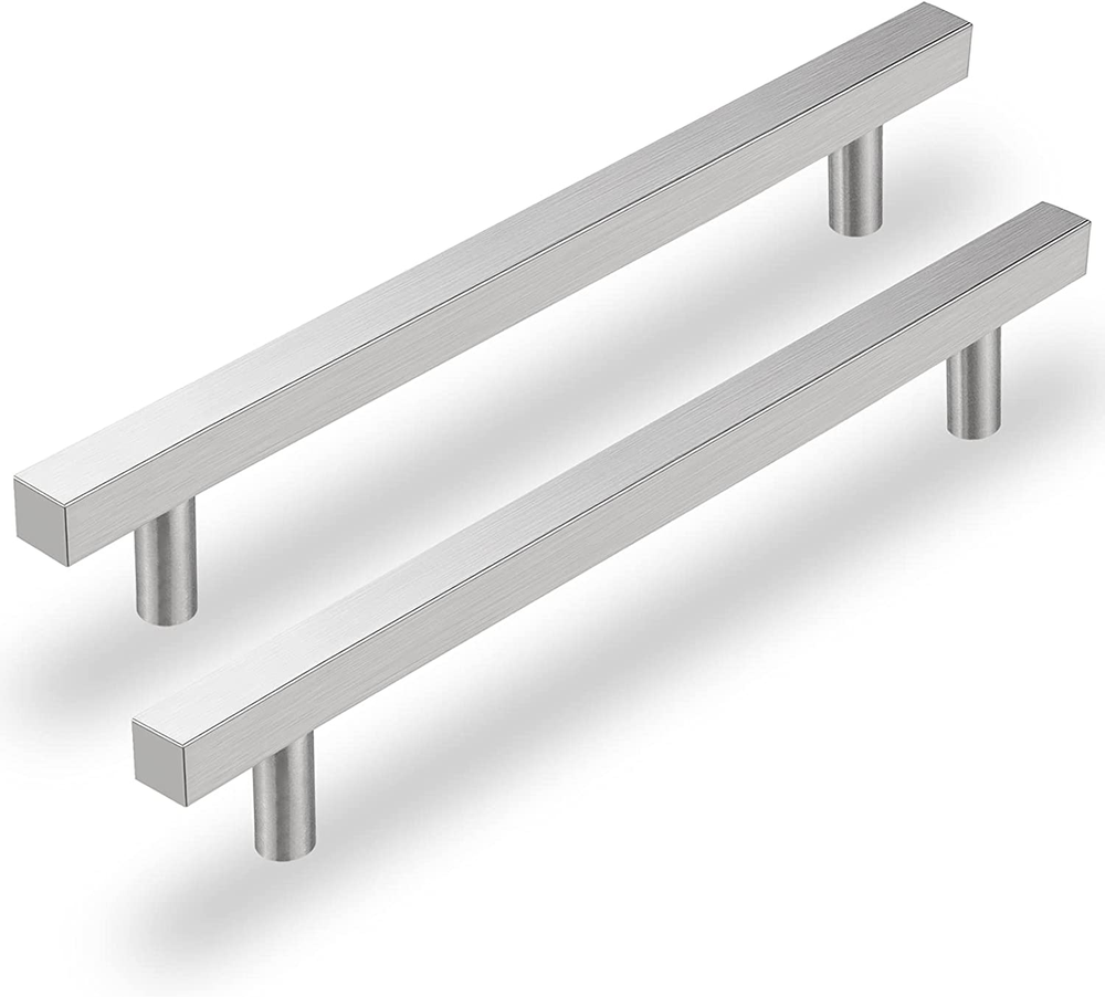 15-Pack Brushed Nickel Modern Kitchen Cabinet Handles Drawer Pulls