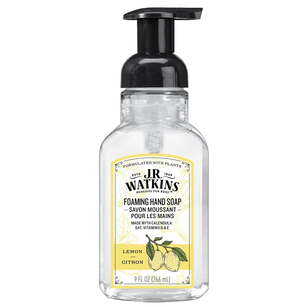J.R. Watkins Lemon Citrus Foaming Hand Soap 9 fl oz