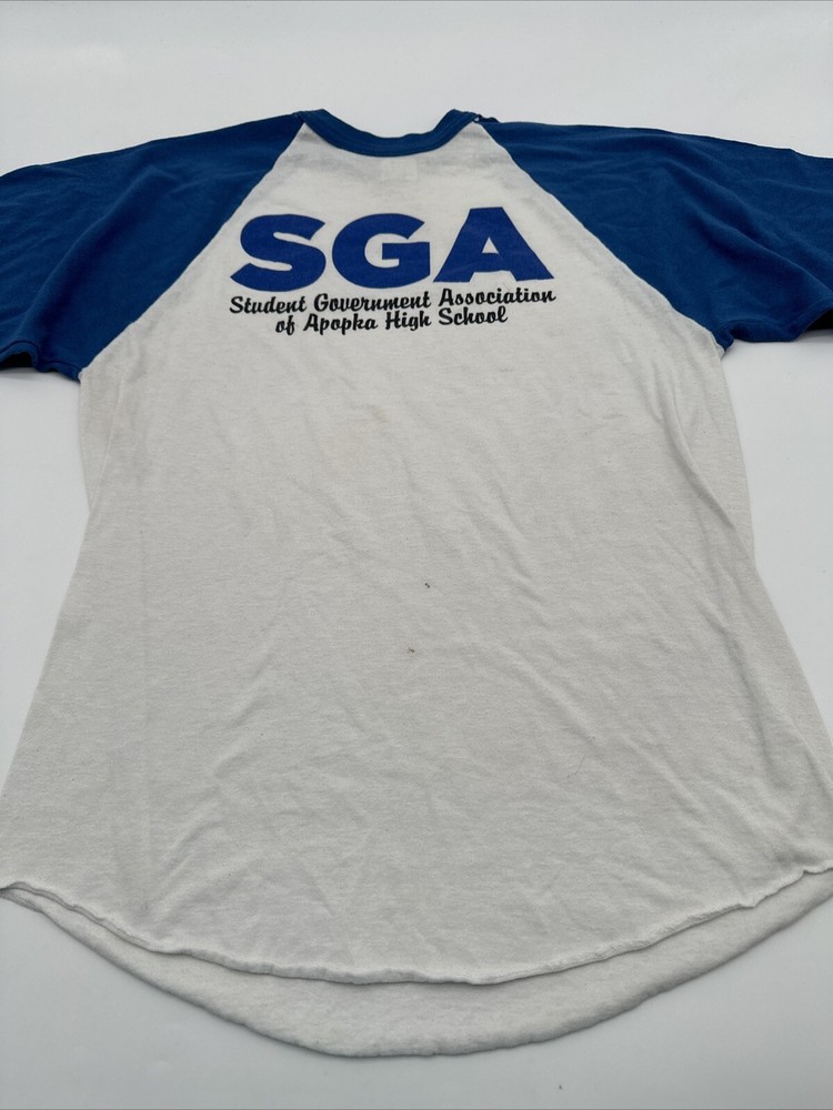 SGA Of Apopka High School Augusta T-Shirt Women Medium Graphic Print.#17391