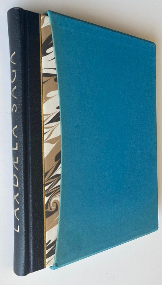 1975 LAXDAELA SAGA, MAGNUSSON, Pendrey woodcuts, FREE EXPRESS WORLD