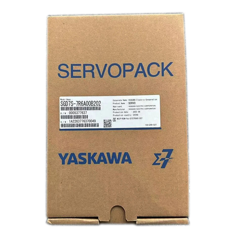 1PC New YASKAWA Servo Drive SGD7S-7R6A00B202