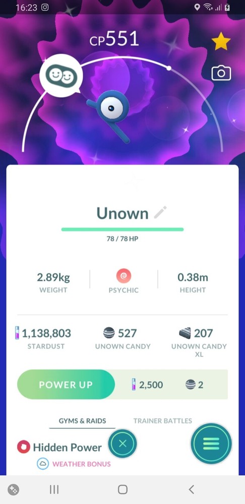 Shiny Unown P for Pokemon Go | 30-Day Trade or Registered