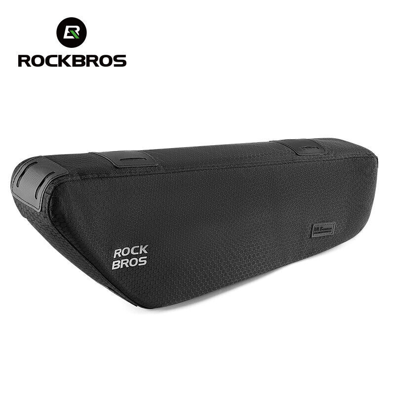 ROCKBROS 3L Bicycle Top Tube Bag Large MTB Road Bike Triangle Frame Pannier