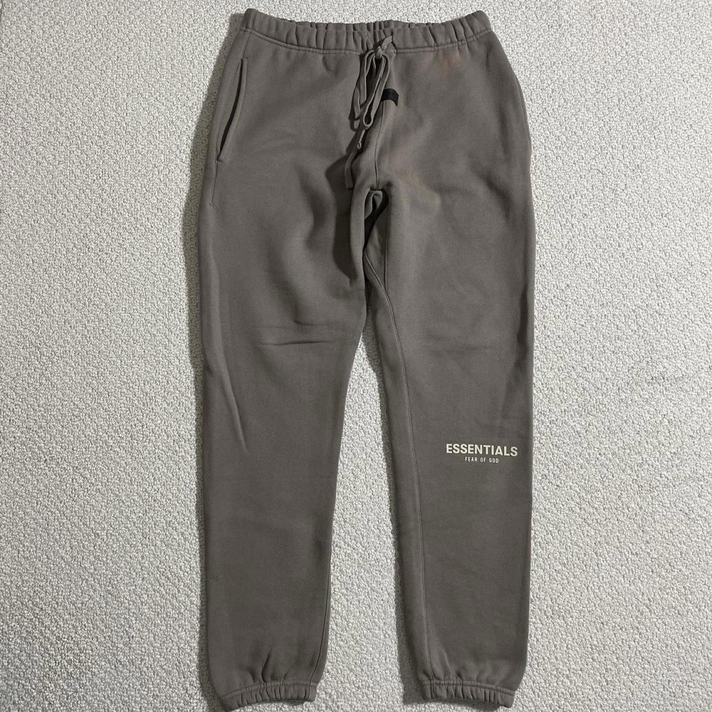 Fear of God Essentials Taupe Relaxed Fit Joggers