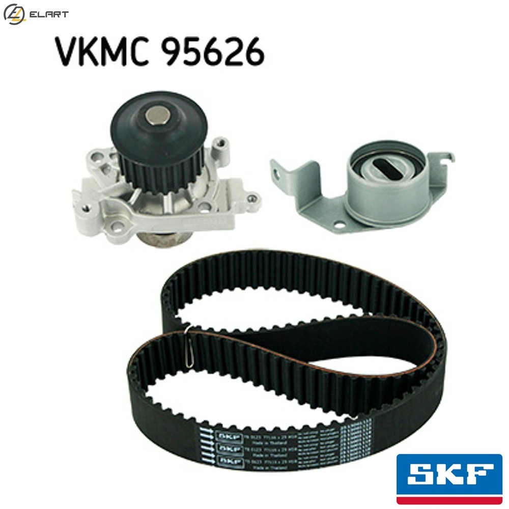 WATER PUMP & TIMING BELT KIT VKMC 95626 FOR MITSUBISHI FTO SPACE/STAR/MPV IO