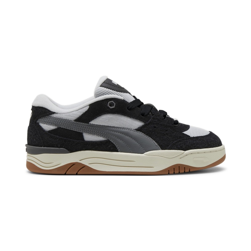Puma-180 Texture 39731304 Mens Gray Suede Lace-Up Lifestyle Sneakers