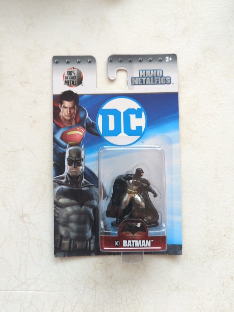 Batman DC1 Nano Metalfigs DC Comics Metal Figure Silver 2017 Jada Toys