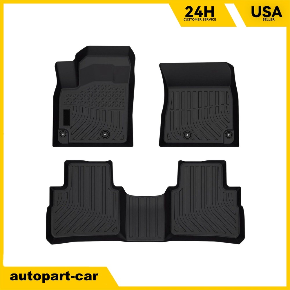 2021-2024 Nissan Rogue All-Weather TPE Floor Mats (Excludes Sport Model)