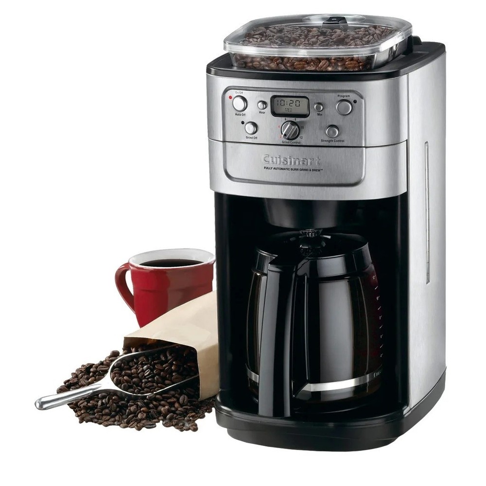 Cuisinart DGB-700BC Grind & Brew 12 Cups Automatic Coffee Maker - Brushed Chrome